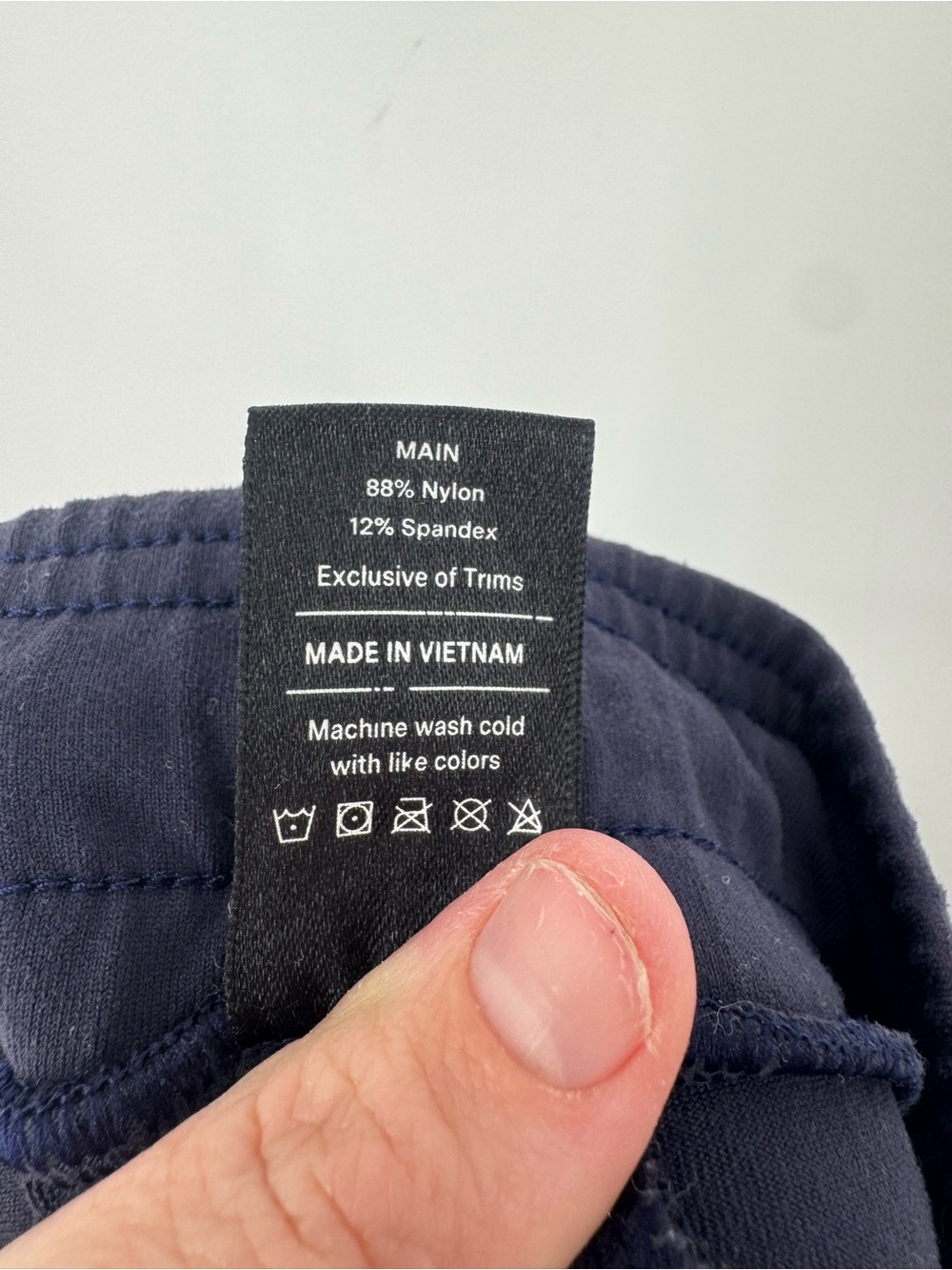 Public Rec Men’s Navy Athleisure Jogger Sweatpants Lounge Athletic Size 42X28 - Picture 7 of 8